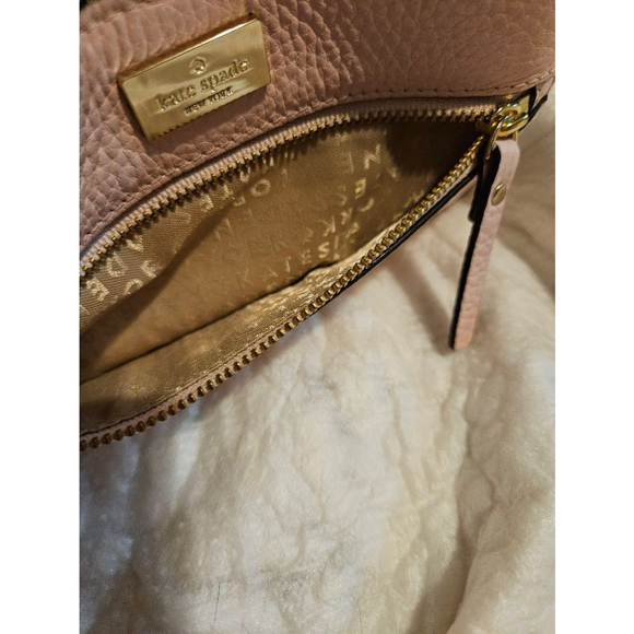 Kate Spade New York Leather Clutch Wristlet Pink - Picture 9 of 10